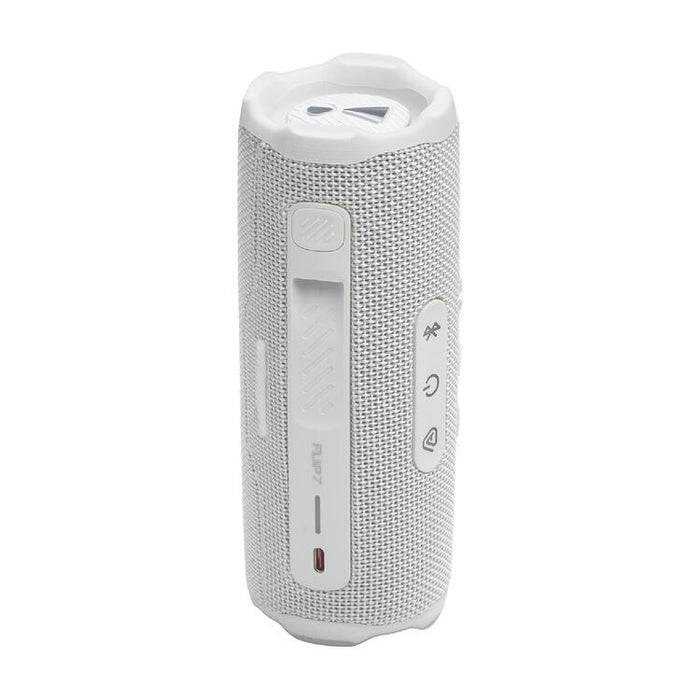 JBL Flip 7 | Haut-parleur portable - Bluetooth - Étanche - Jusqu'à 14 heures d'autonomie - Blanc-SONXPLUS Granby