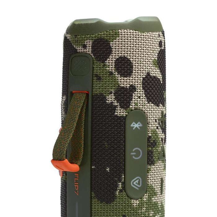 JBL Flip 7 | Haut-parleur portable - Bluetooth - Étanche - Jusqu'à 14 heures d'autonomie - Camouflage-SONXPLUS Granby