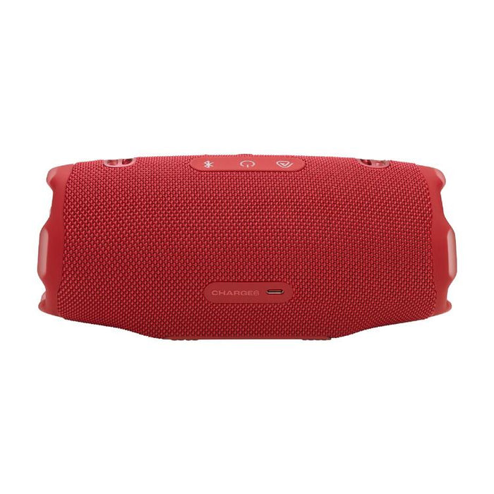 JBL Charge 6 | Haut-Parleur Portatif Bluetooth - Étanche - Auracast - 28 Heures d'autonomie - Rouge-SONXPLUS Granby