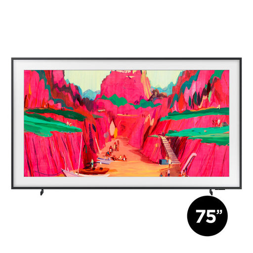 Samsung QN75LS03FWFXZC | 75" Television - The Frame - Neo QLED - 4K - LS03FW Series - 120Hz - Neo Quantum HDR-Audio Video Centrale