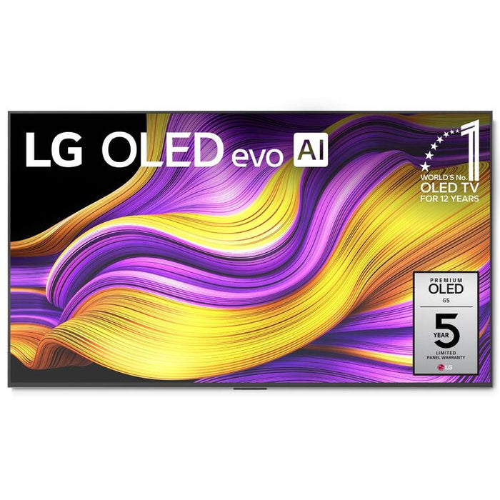 LG OLED55G5WUA | 55" 4K OLED Television - 120Hz - G5 Series - Processor IA a11 4K Gen2 - Black-SONXPLUS Granby