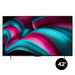 LG OLED42C5PUA | 42" 4K OLED Television - 120Hz - C5 Series - Processor IA a9 4K Gen8 - Black-SONXPLUS Granby