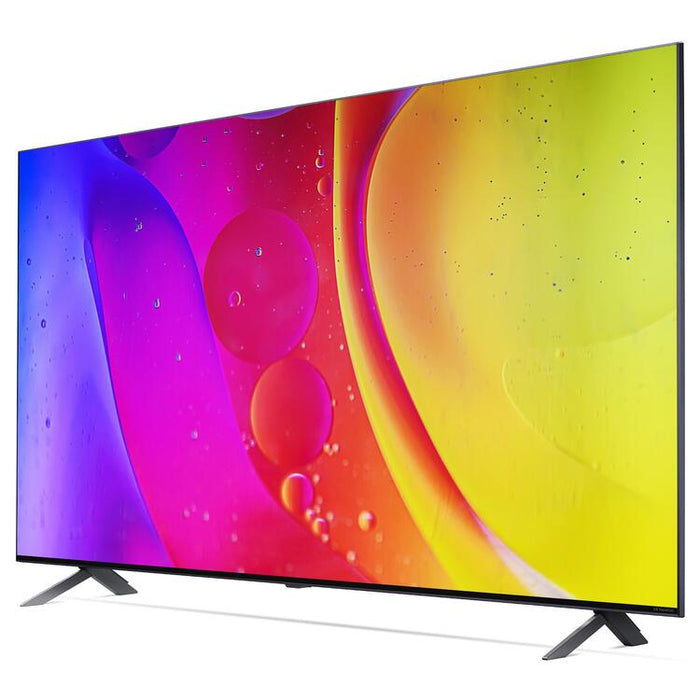 LG 86NANO80AUA | 86" Television LED 4K - UHD - NANO80A Series - 60Hz - Processor IA a7 4K Gen8 - Black-SONXPLUS Granby