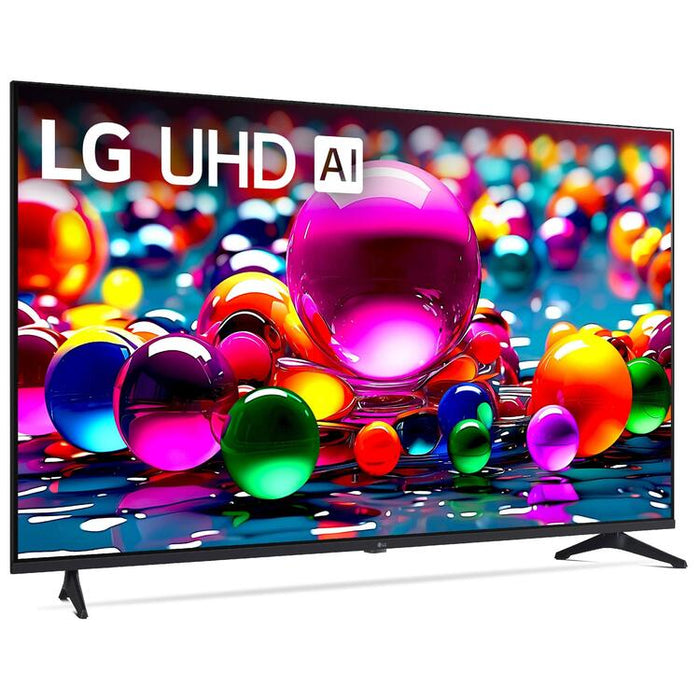 LG 43UA7700PUB | Téléviseur 43" - 4K Ultra HD - DEL - Série UA7700 - HDR - Smart WebOS - 60 Hz natif - Processeur IA a7 Gen8 4K - Noir-SONXPLUS Granby