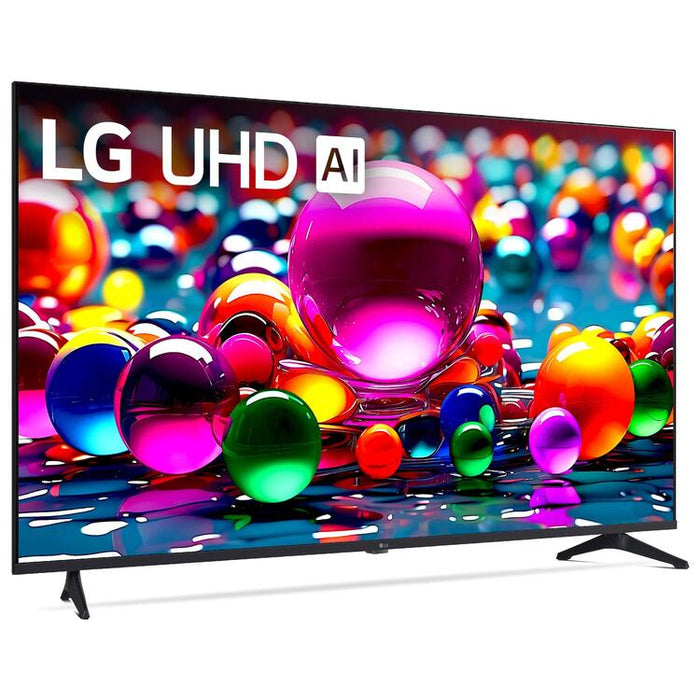 LG 65UA7700PUB | 65" Television - 4K Ultra HD - LED - UA7700 Series - HDR - Smart WebOS - 60 Hz native - IA a7 Gen8 4K Processor - Black-SONXPLUS Granby
