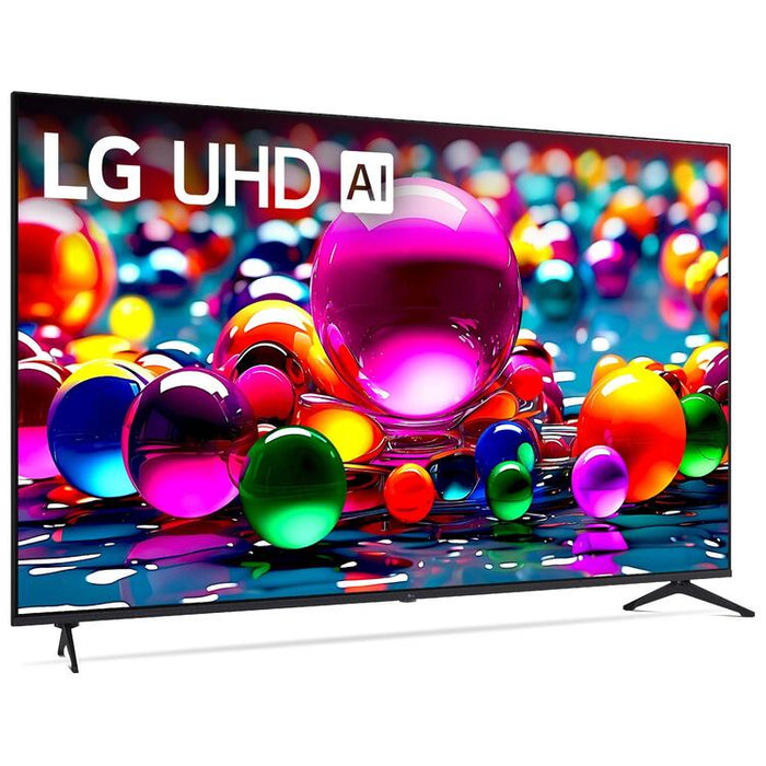 LG 75UA7700PUA | 75" Television - 4K Ultra HD - LED - UA7700 Series - HDR - Smart WebOS - 60 Hz native - IA a7 Gen8 4K Processor - Black-SONXPLUS Granby