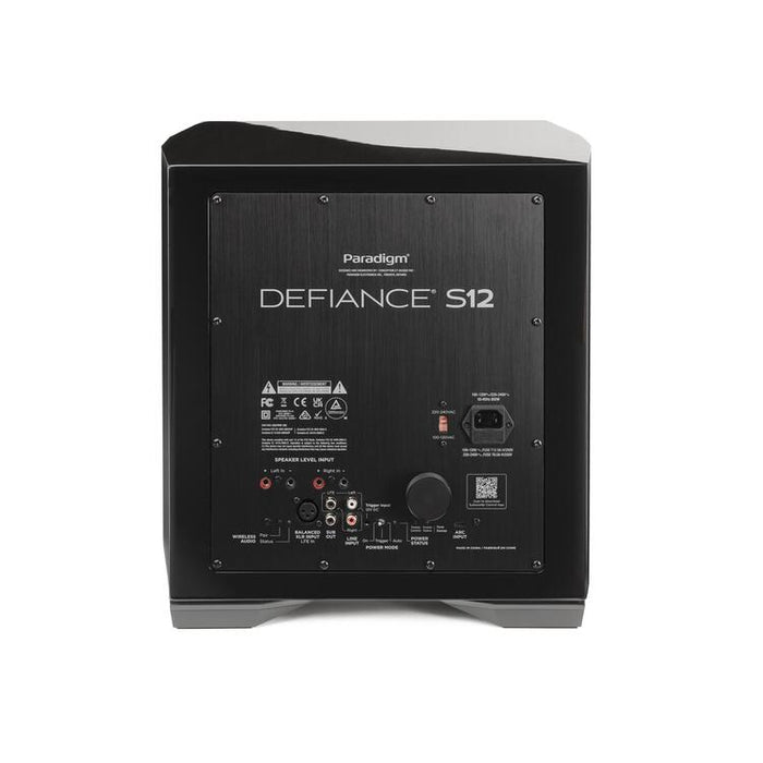 Paradigm DEFIANCE S12 | Caisson de graves 12" - 800W RMS - Unité-SONXPLUS Granby
