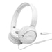 JBL Tune 520C | On-Ear Headphones - USB-C - Bluetooth - White-SONXPLUS Granby