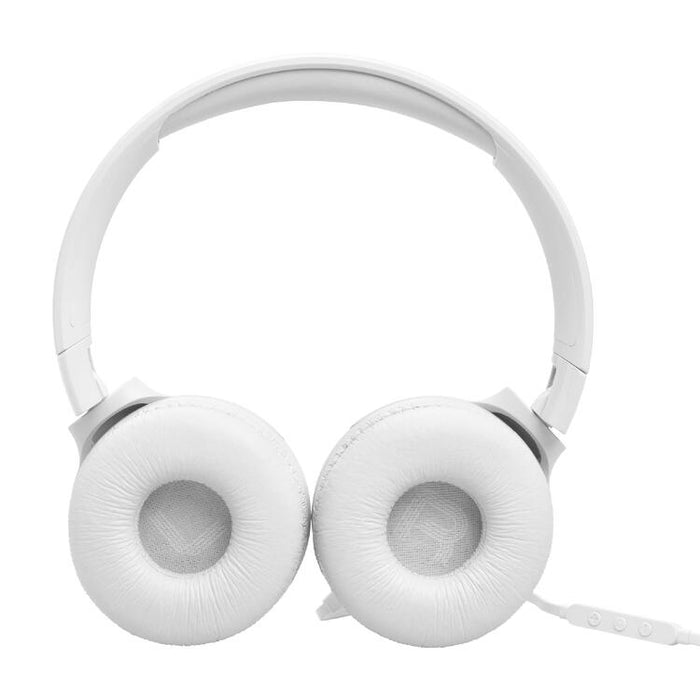 JBL Tune 520C | On-Ear Headphones - USB-C - Bluetooth - White-SONXPLUS Granby