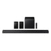Samsung HW-QS750F | Soundbar - 5.1.2 channels - Dolby ATMOS - With wireless subwoofer - Q Series - Bluetooth - Black-Sonxplus Granby