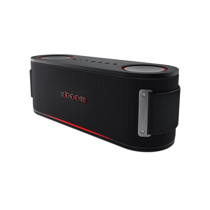 LG xboom Bounce | Portable Speaker - Bluetooth - IP67 - AI Lighting - Black-SONXPLUS Granby