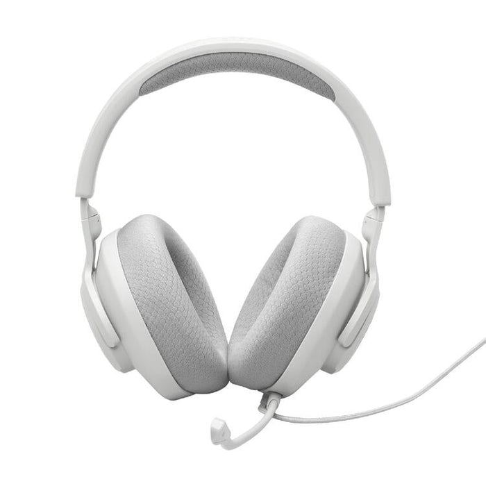 JBL Quantum 100 M2 | Wired Over-Ear Gaming Headset - Compatible with All Platforms - White-SONXPLUS Granby