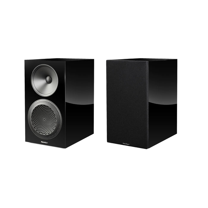 Paradigm Premier 220B V2 | Bookshelf Speakers - Piano Black - Pair | 01 | Sonxplus Granby