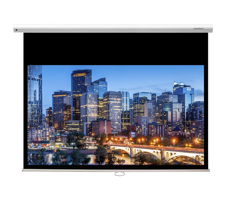 Grandview GV-CMA120 | Manual projection screen "Cyber"- 120" - ratio 16:9-SONXPLUS Granby