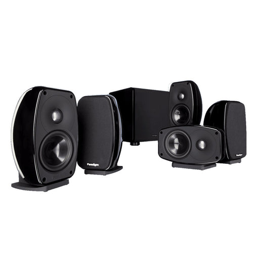 Paradigm Cinema 100 CT | 5.1-channel Speaker Set - 100 W RMS - Gloss Black-SONXPLUS Granby