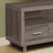 Monarch Specialties I 3250 | Meuble TV - 48" - 3 Tiroirs - Taupe foncé-SONXPLUS Granby