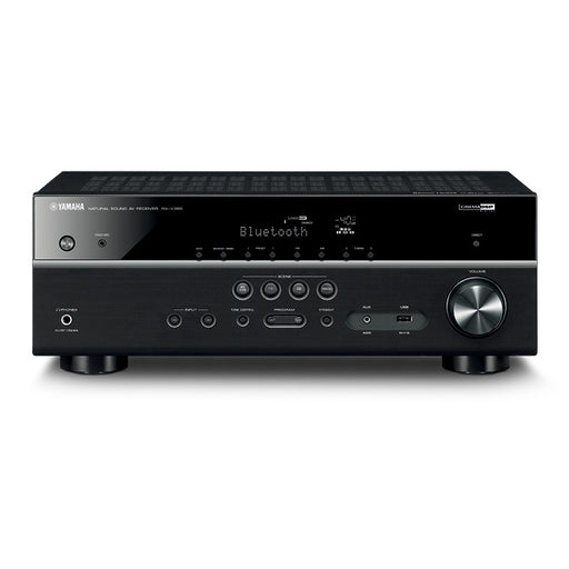 Yamaha RXV385B | 5.1 Channel Home Theater AV Receiver - Bluetooth - 4K - 70W - HDMI - YPAO - Black-SONXPLUS Granby