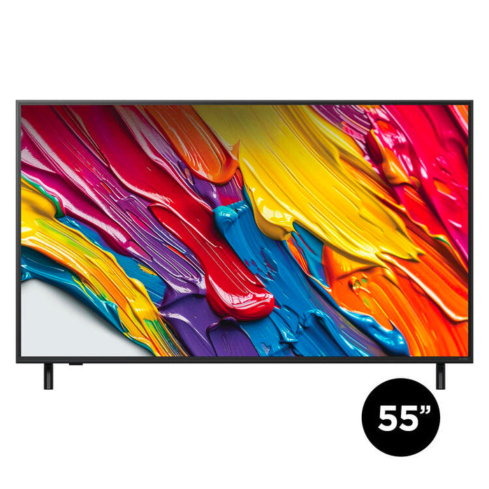 LG 55QNED82AUA | Téléviseur 55" QNED 4K - UHD 4K - Série QNED82A - 60Hz - Processeur IA a7 4K Gen8 - Noir | 01 | Sonxplus Granby