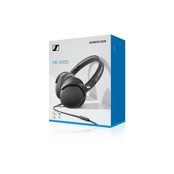 Sennheiser HD 400sS | Wired circumaural headphones - Black-SONXPLUS Granby