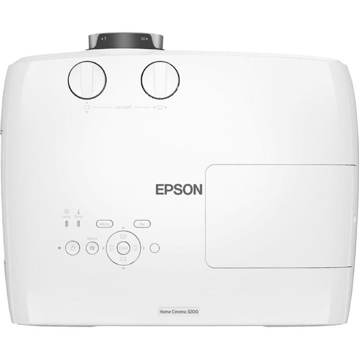 Epson Home Cinema 3200 | Projecteur 3LCD Cinéma maison - 16:9 - 4K Pro-UHD - Blanc-SONXPLUS Granby