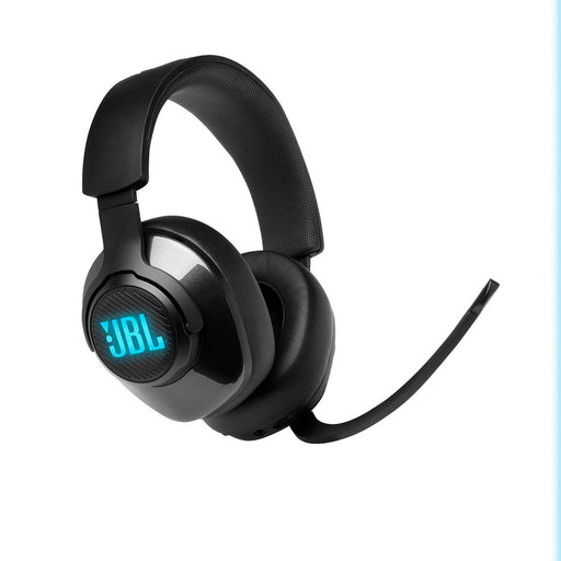 JBL Quantum 400 | Casque de jeu filaire circum-auriculaire - Micro rétractable - USB - Noir-SONXPLUS Granby