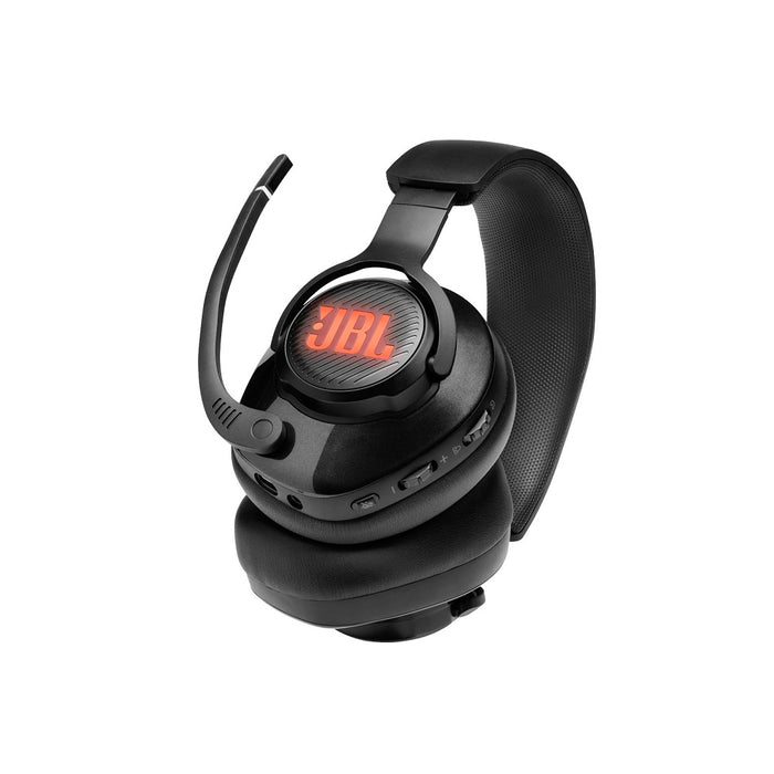 JBL Quantum 400 | Casque de jeu filaire circum-auriculaire - Micro rétractable - USB - Noir-SONXPLUS Granby