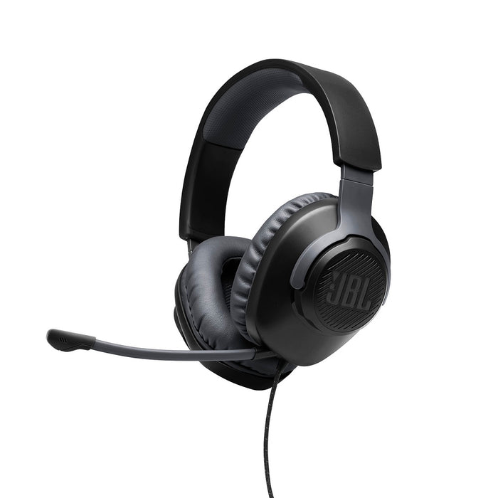 JBL Quantum 100 | Circumaural wired gaming headphones - Black-SONXPLUS Granby