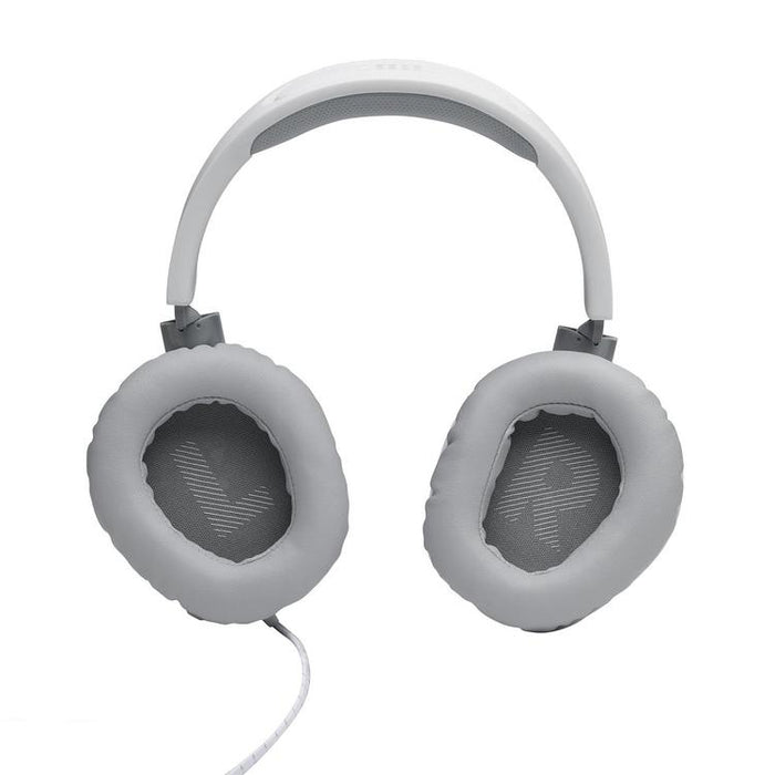 JBL Quantum 100 | Wired circumaural gaming headphones - White-SONXPLUS Granby