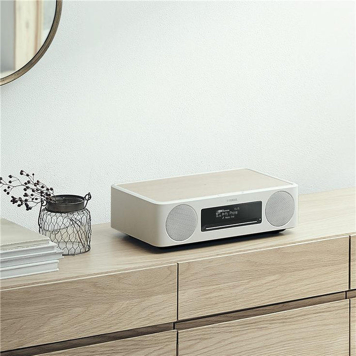 Yamaha TSX-B237 | Clock Radio - 30 W RMS - White-SONXPLUS Granby