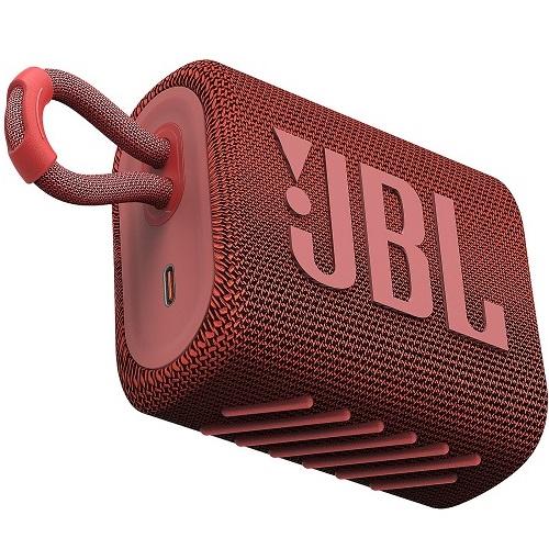 JBL GO3 | Mini portable Bluetooth speaker - Waterproof - Red-SONXPLUS Granby