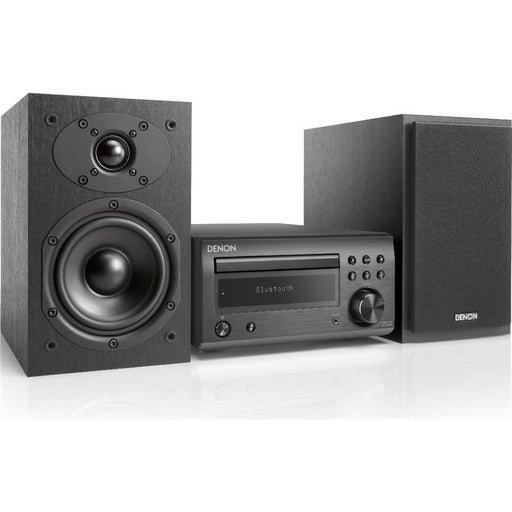 Denon DM-41SBK | Wireless Micro Hi-Fi System - 2 Channels - Bluetooth - Black-SONXPLUS Granby