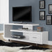 Monarch Specialties I2573 | TV Stand - 60" - 1 Drawer - White-SONXPLUS Granby