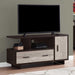 Monarch Specialties I2805 | TV stand - 48" - 1 Drawer - 1 Cabinet - Espresso/Taupe-SONXPLUS Granby