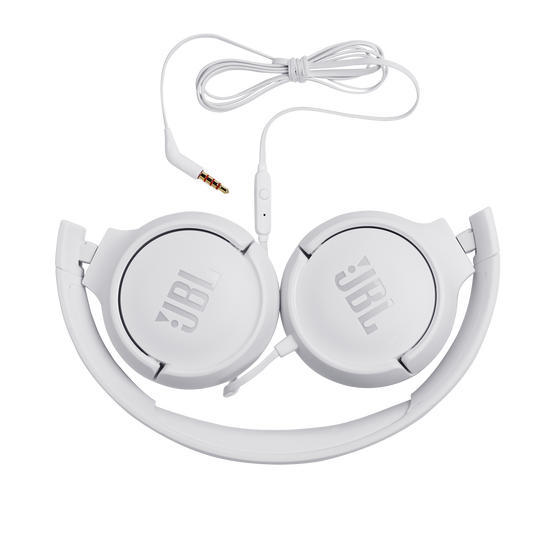 JBL Tune 500 | Wired on-ear headphones - White-SONXPLUS Granby