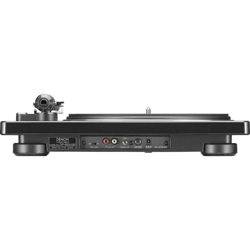 Denon DP-450USB | Hi-Fi turntable - USB port - "S" shaped tone arm - Black-SONXPLUS Granby