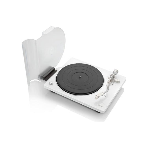 Denon DP-400 | Table tournante Hi-Fi - Capteur automatique de vitesse - Bras de vitesse en "S" - Blanc-SONXPLUS Granby