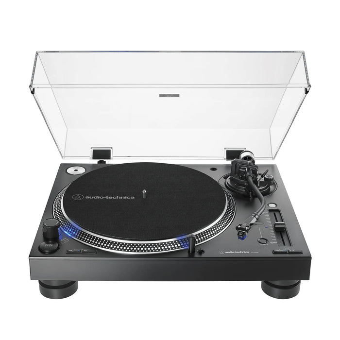 Audio-Technica LP140XP | Table tournante manuelle - Entraînement direct professionnelle - Noir | 01 | Sonxplus Granby