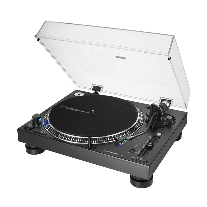 Audio-Technica LP140XP | Table tournante manuelle - Entraînement direct professionnelle - Noir | 02 | Sonxplus Granby