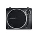 Audio-Technica AT-LP70XBTBS | Table tournante Stéréo - Sans fil - Bluetooth - Entraînement par courroie - Entièrement automatique - Noir/Argent | 03 | Sonxplus Granby