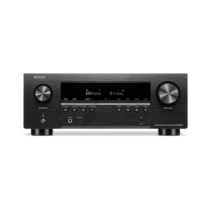 Denon AVR-S980H | AV Receiver - 7.2-channel amplification - Home Theater - 8K - HEOS - Black | 01 | Sonxplus Granby