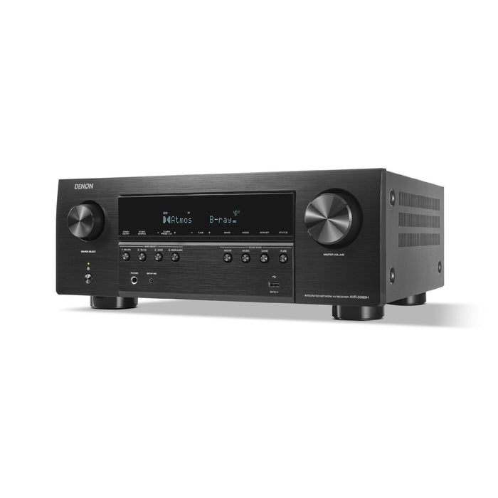 Denon AVR-S980H | AV Receiver - 7.2-channel amplification - Home Theater - 8K - HEOS - Black | 03 | Sonxplus Granby