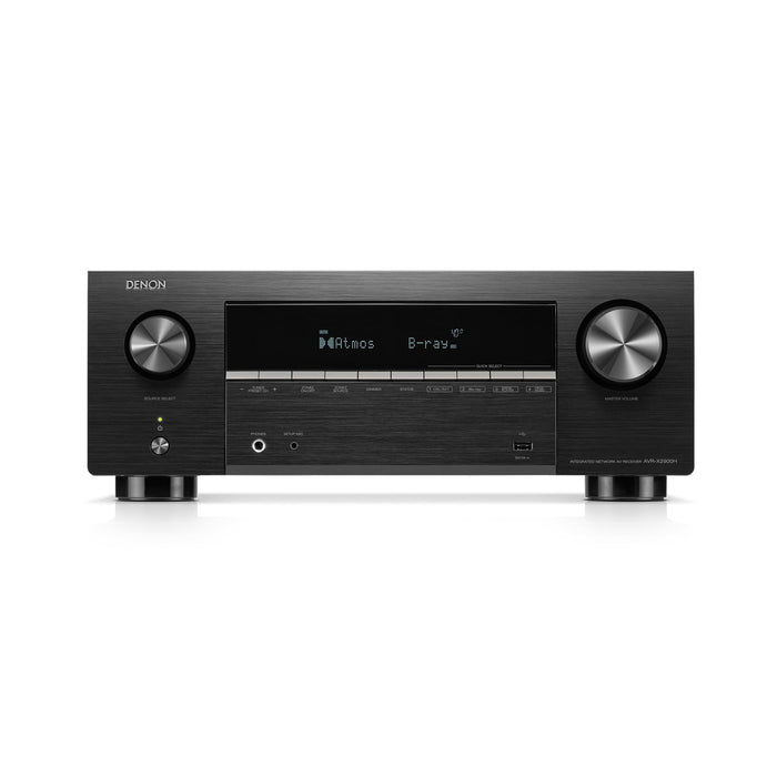 Denon AVRX2900H | AV Receiver - 7.2-channel - Home Theater - 8K - HEOS - Black | 01 | Sonxplus Granby