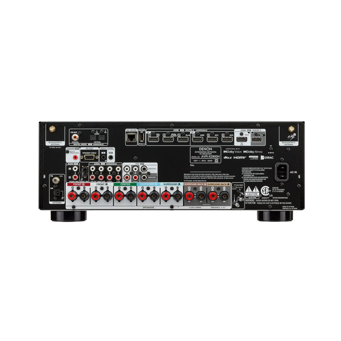 Denon AVRX2900H | AV Receiver - 7.2-channel - Home Theater - 8K - HEOS - Black | 03 | Sonxplus Granby
