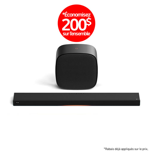 LG Sound Suite | Cinema Suite 7 - Barre de son H7+W7 | 01 | Sonxplus Granby