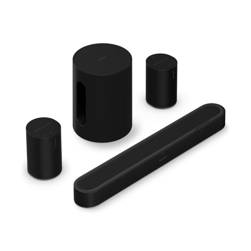 Sonos | Immersive System with Beam Ultra + Sub Mini + 2 Era 100 - Black | 01 | Sonxplus Granby