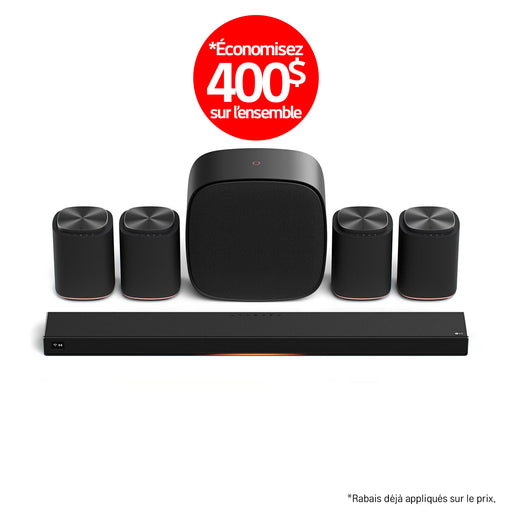 LG Sound Suite | Immersive Quad Suite 7 Pro - H7+4M7+W7 | 01 | Sonxplus Granby