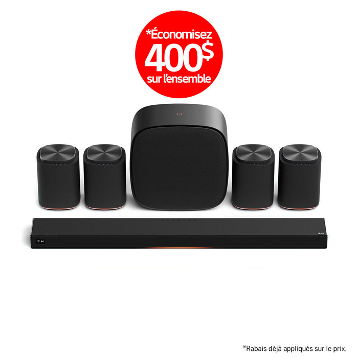 LG Sound Suite | Immersive Quad Suite 7 Pro - H7+4M7+W7 | 01 | Sonxplus Granby