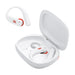 JBL Endurance Peak 4 | In-Ear Headphones - TwistLock  - White/Orange | 02 | Sonxplus Granby