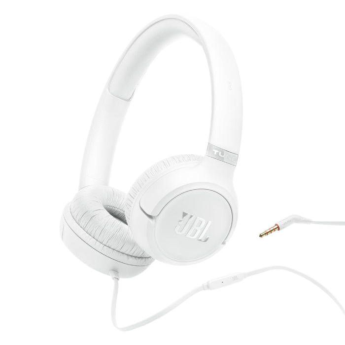 JBL Tune 530 | On-ear headphones - Wired - Foldable - White | 01 | Sonxplus Granby