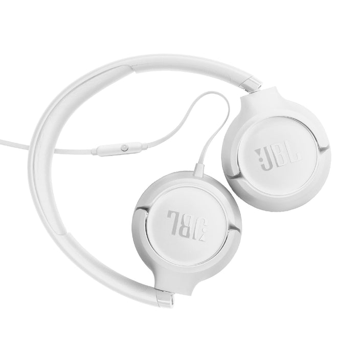 JBL Tune 530 | On-ear headphones - Wired - Foldable - White | 03 | Sonxplus Granby